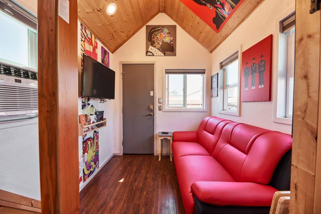 Into the Airbnb EP 12 Gross 50 rental yield. A tiny mobile house in