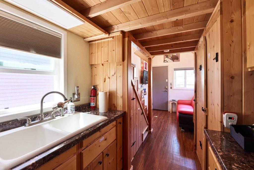 Into the Airbnb EP 12 Gross 50 rental yield. A tiny mobile house in
