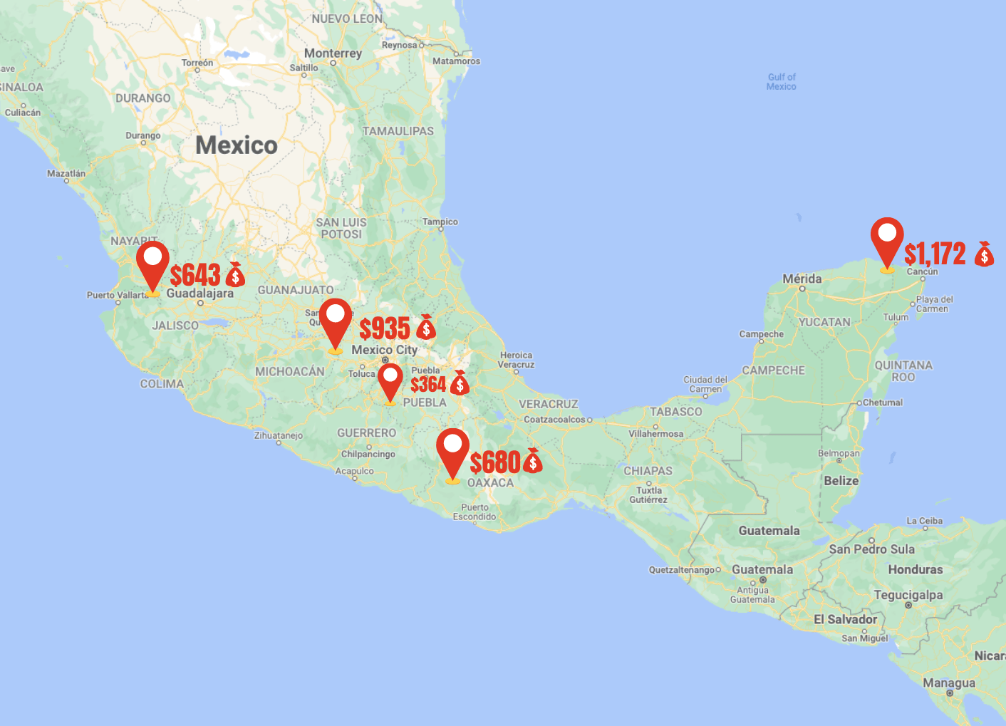 Airbnb Occupancy Rates in Mexico + Top 5 Cities & Neighborhoods