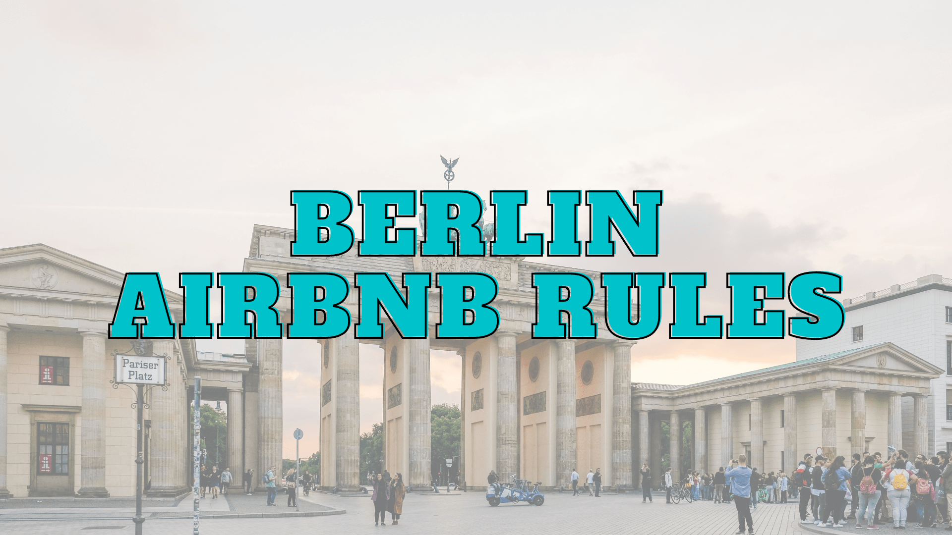 Berlin Airbnb Rules Airbtics Airbnb Analytics