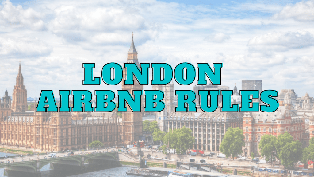 London Airbnb Rules Airbtics Airbnb Analytics