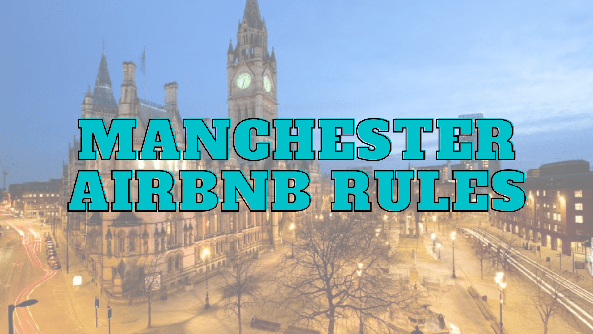 Manchester Airbnb Rules Airbtics Airbnb Analytics
