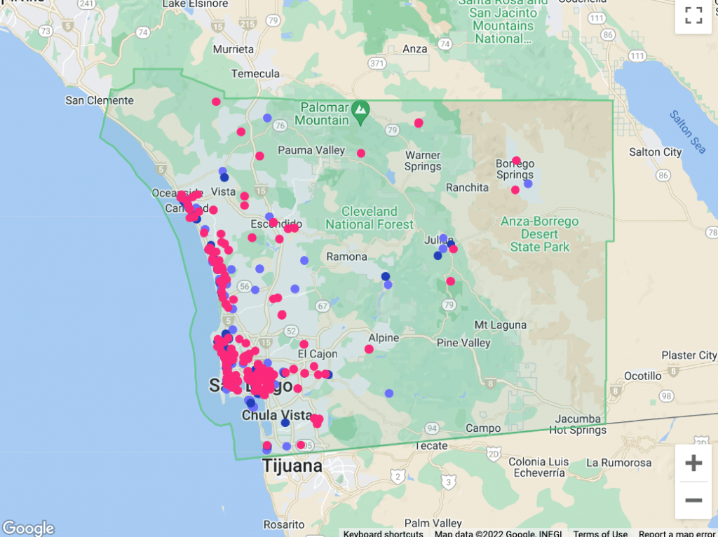 10 Best Places to Airbnb in California With Free Airbnb Data