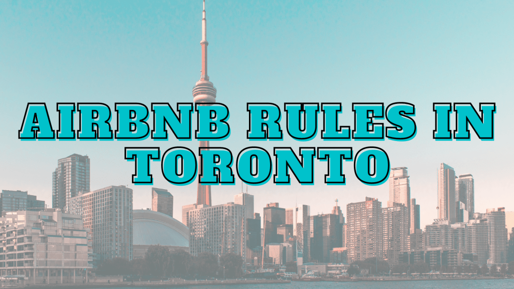 Airbnb Rules in Toronto Airbtics Airbnb Analytics