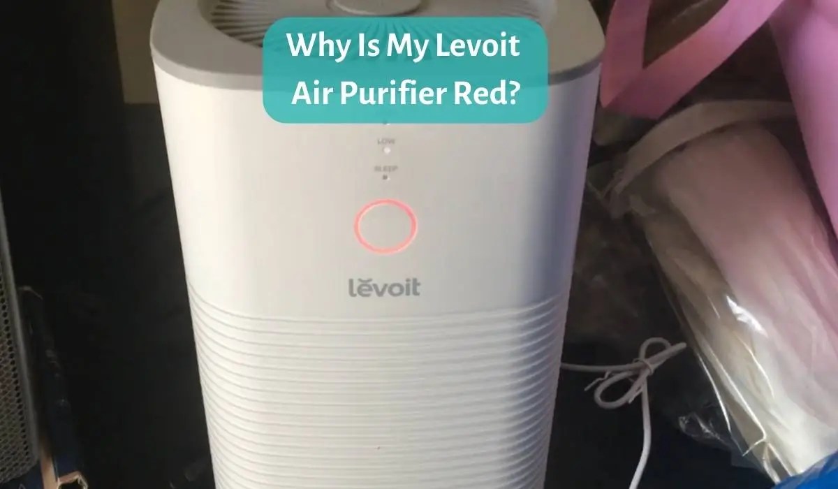 Why Is My Levoit Air Purifier Red? Know The Meaning Of This Light