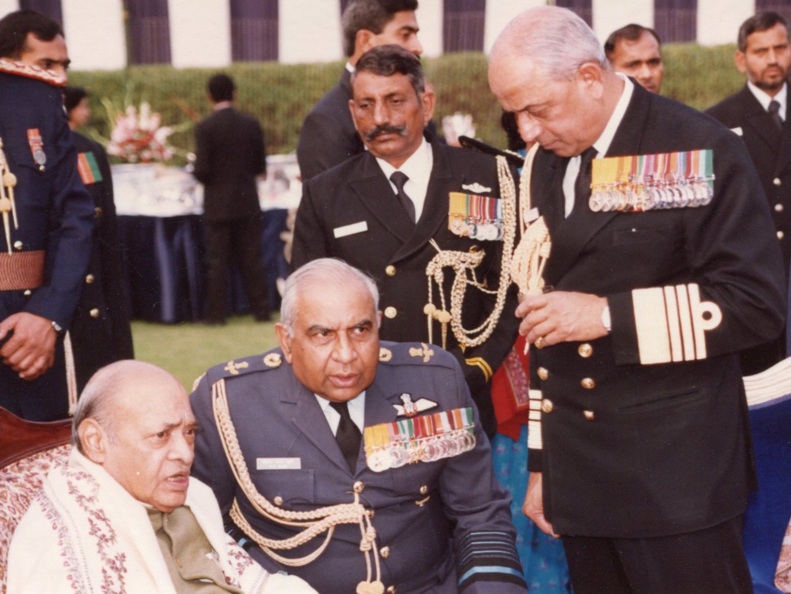 Three Chiefs1st JSW Air Chief Marshal NC Suri