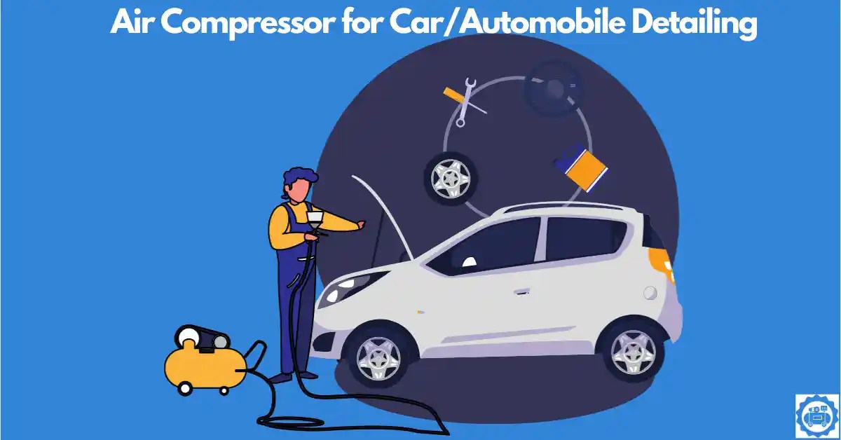 Auto Detailing Air Compressor Yard