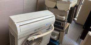 安芸区マンションエアコン4台無料回収処分