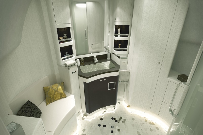 Private Jet Bathroom 10 Amazing Luxury Jet Ultimate Guide