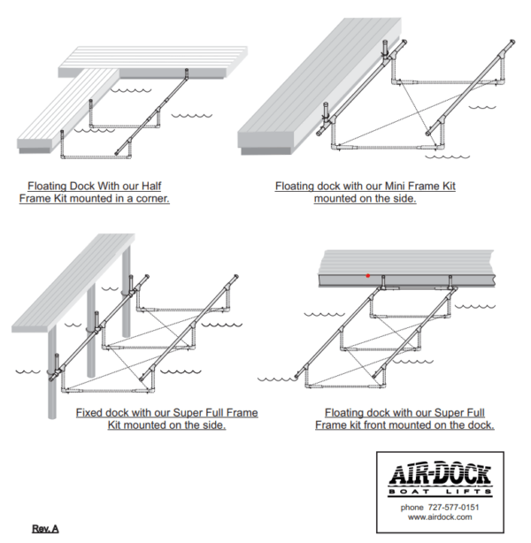 Fantastic Floating Frame Kits! AirDock
