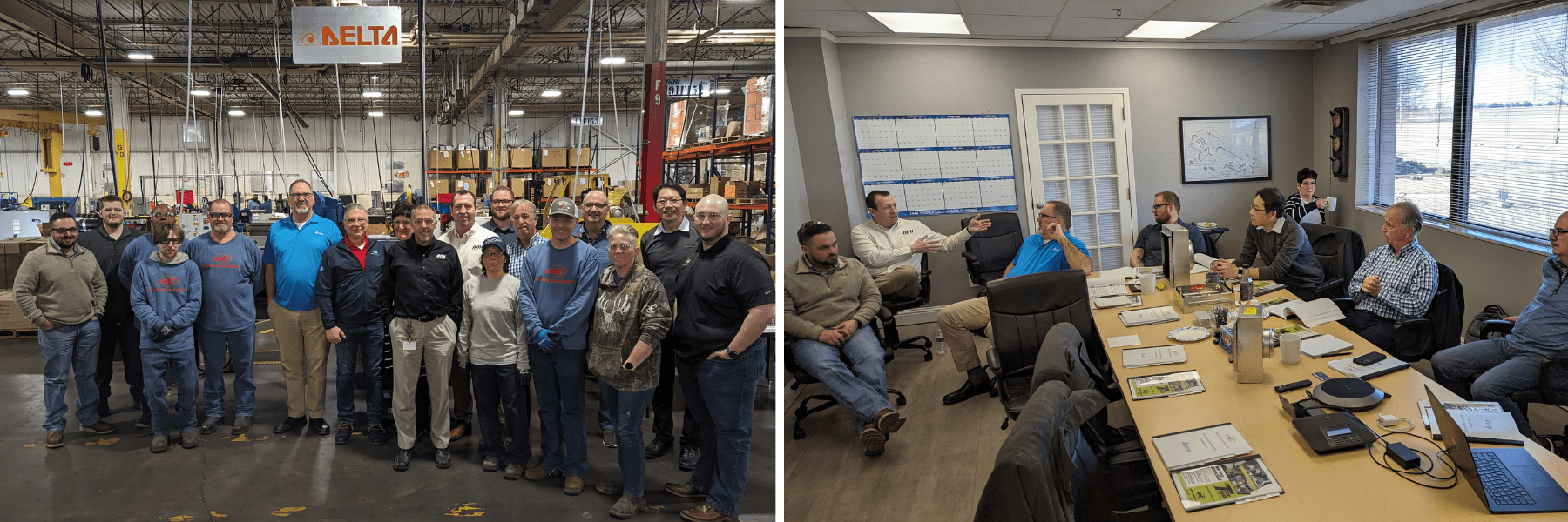 Aire Technologies Hosts Delta Electronics Factory Training at Wagoner