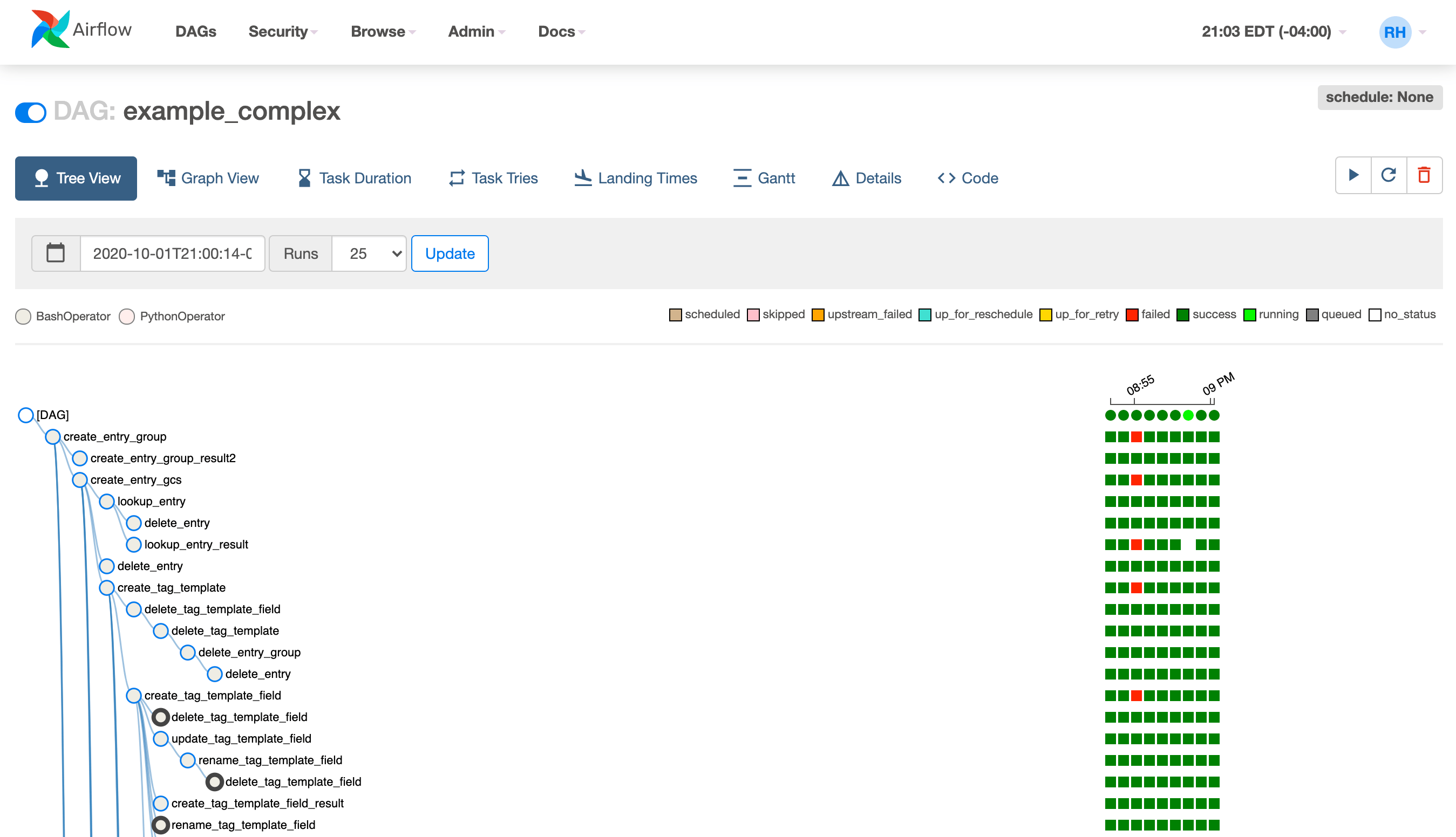 UI / Screenshots — Airflow Documentation