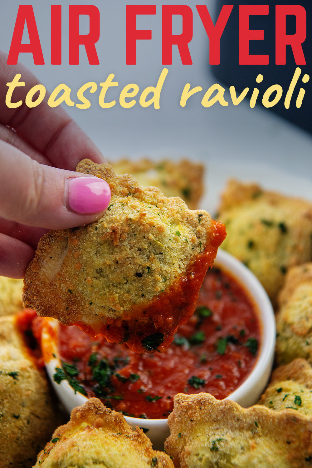 Crispy Coated Air Fryer Ravioli Recipe