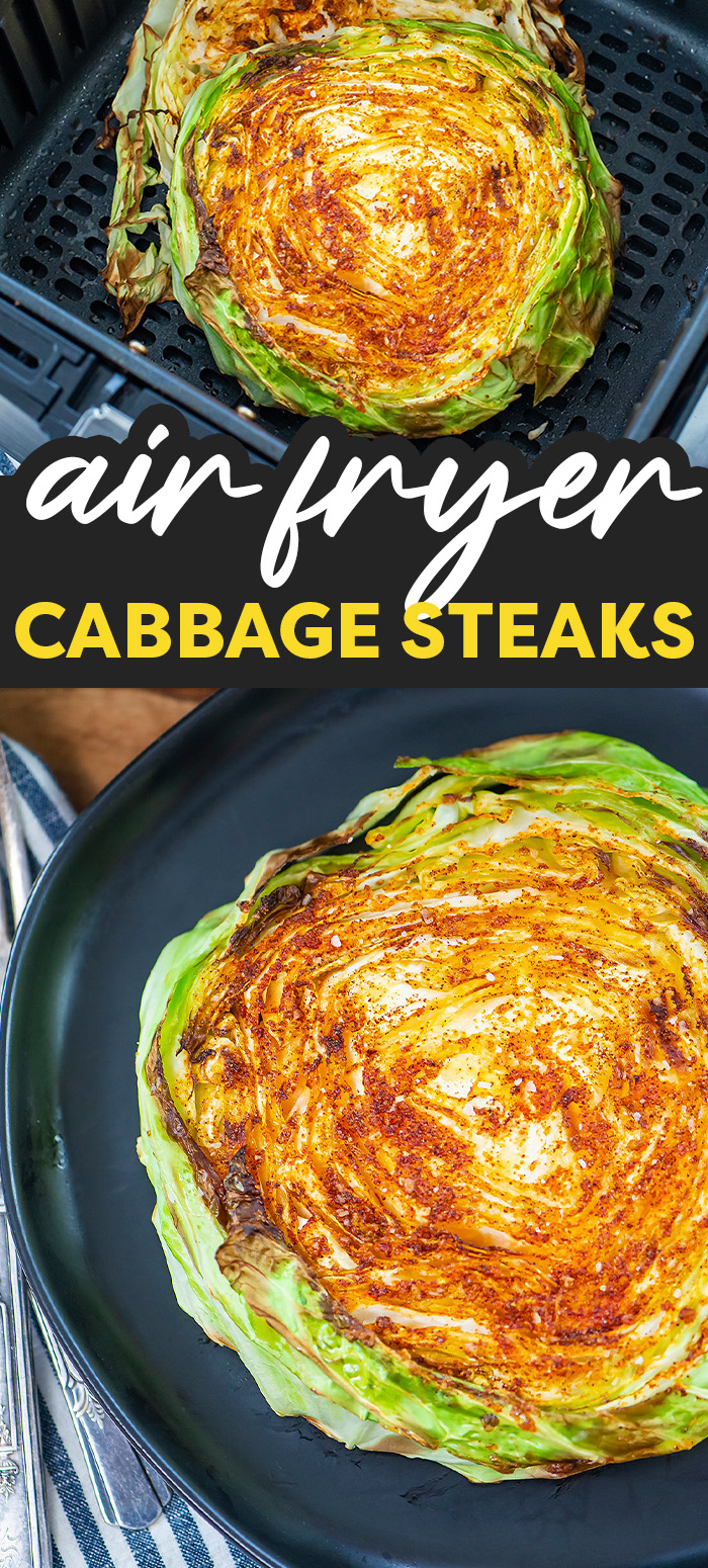 Air Fryer Cabbage Steaks