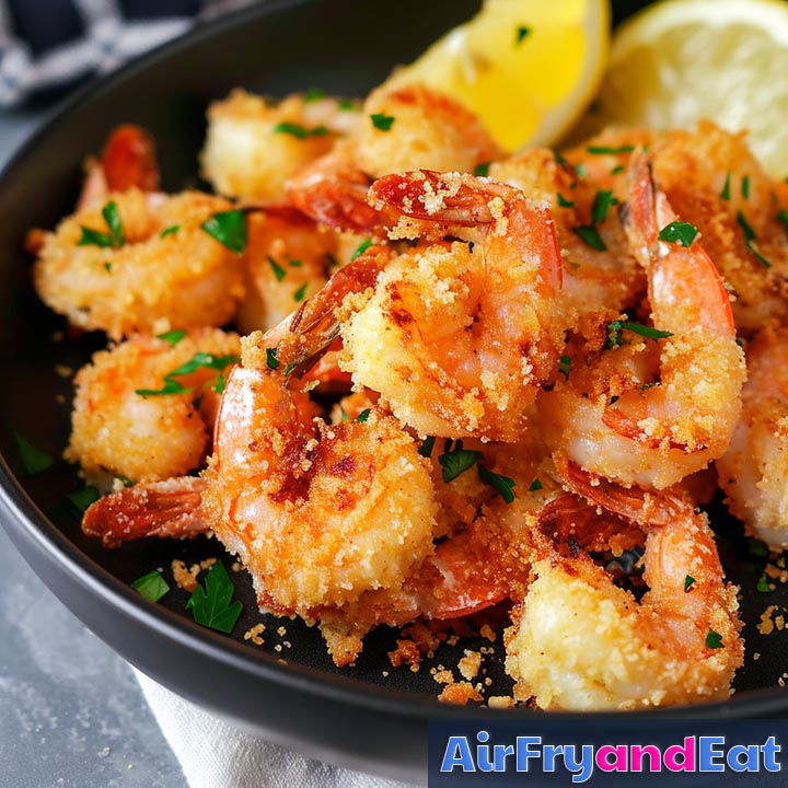 Air Fryer Panko Shrimp Easy & Amazingly Tasty AirFryAndEat