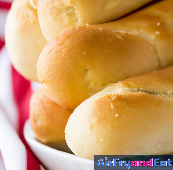 Air Fryer Frozen Breadsticks So Easy! AirFryAndEat
