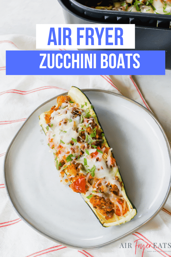 Air Fryer Zucchini Boats Air Fryer Eats