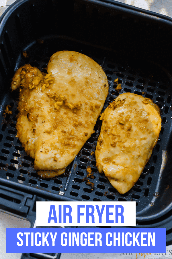 Air Fryer Sticky Ginger Chicken Air Fryer Eats