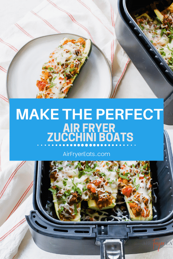 Air Fryer Zucchini Boats Air Fryer Eats