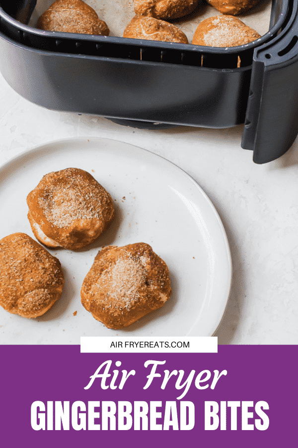 Air Fryer Gingerbread Bites Air Fryer Eats