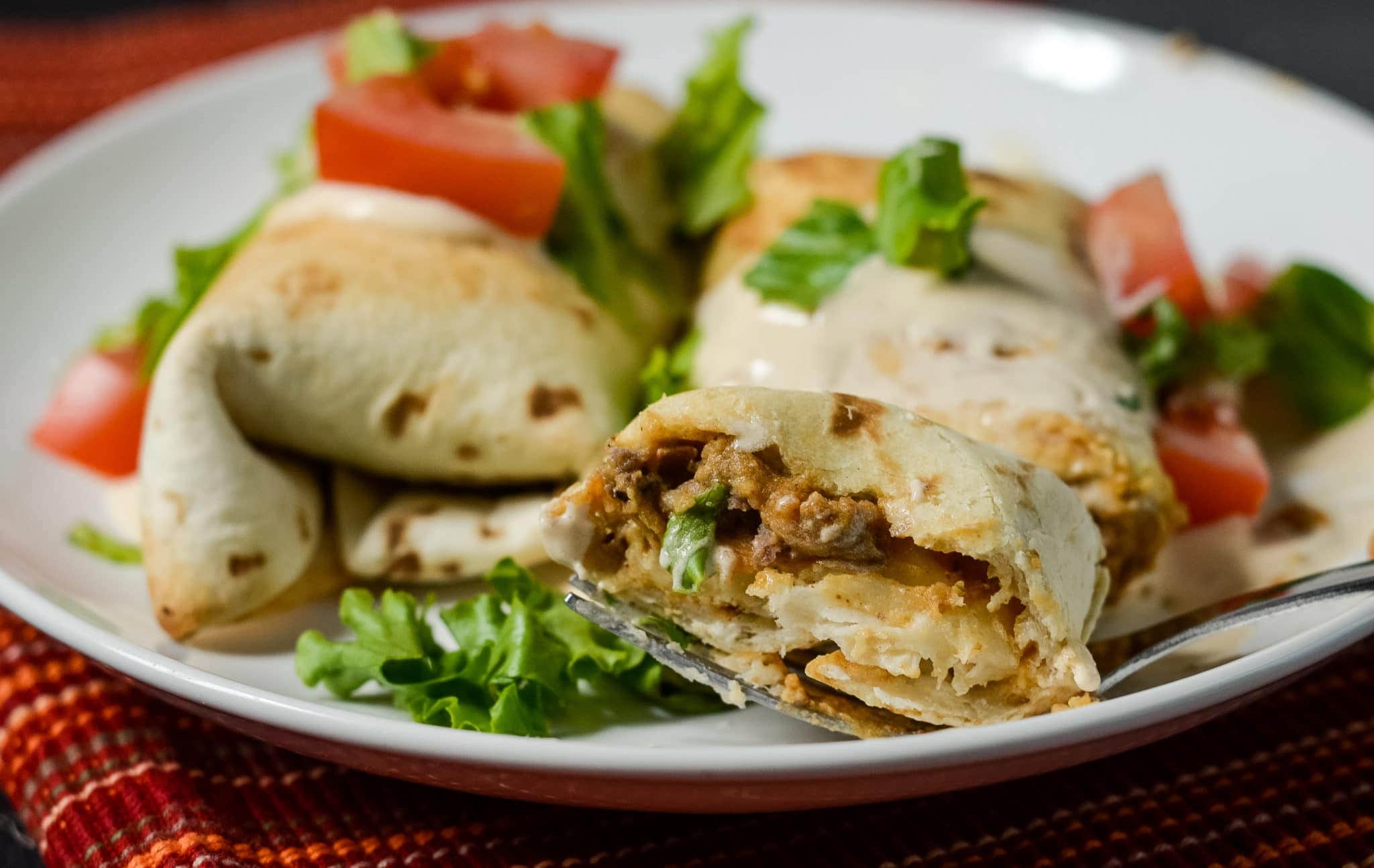 Air Fryer Beef & Bean Chimichangas Air Fryer Fanatics