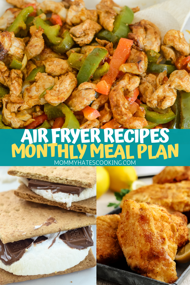 Air Fryer Monthly Meal Plan Month of June Air Fryer Fanatics