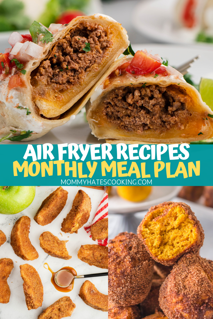 Air Fryer Monthly Meal Plan Air Fryer Fanatics