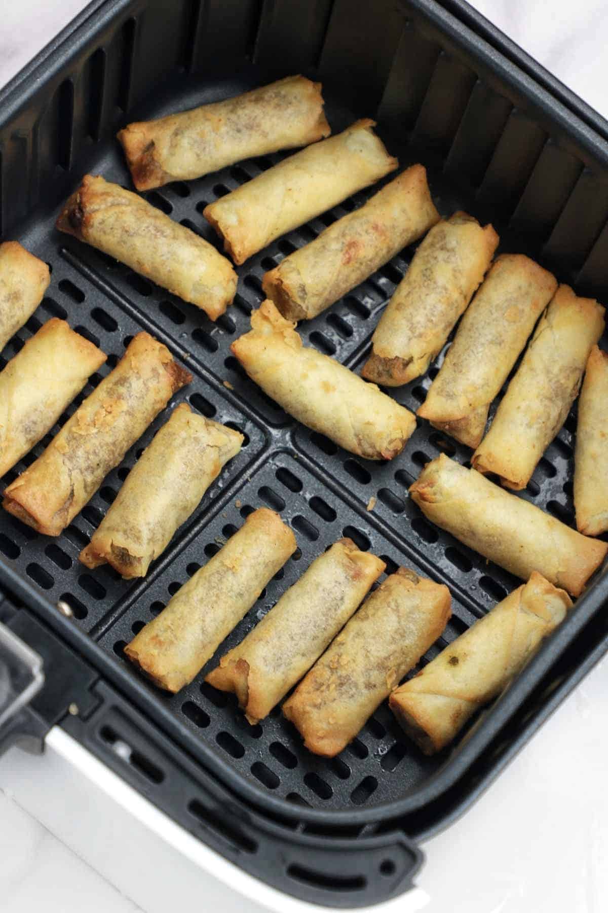 Frozen Spring Rolls In Air Fryer Air Fryer Vibes