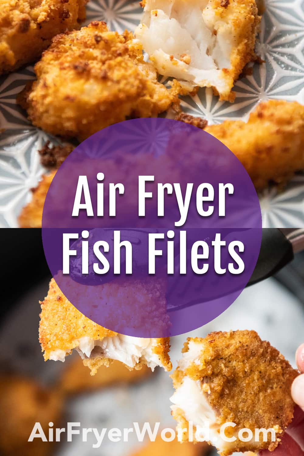Air Fryer Shake N' Bake Fish Fillets CRISPY Air Fryer World