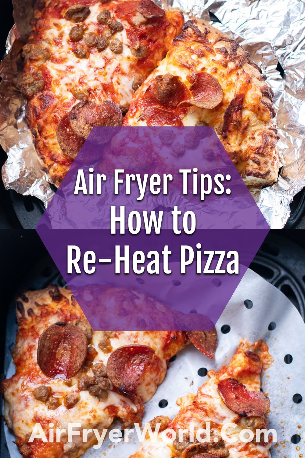 How to Reheat Pizza in Air Fryer in 5 Min FAST! Air Fryer World
