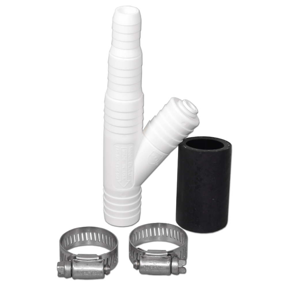 ET116001 Universal Drain Line Adapter with 1/4″ Quick Connect PushIn Inlet AirGap International