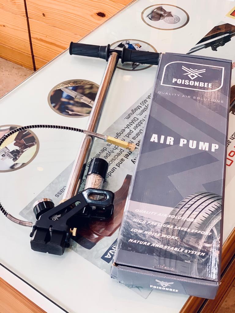 Poisonbee PCP Hand Pump 4500psi (300bar) With Dry Pack Assembly