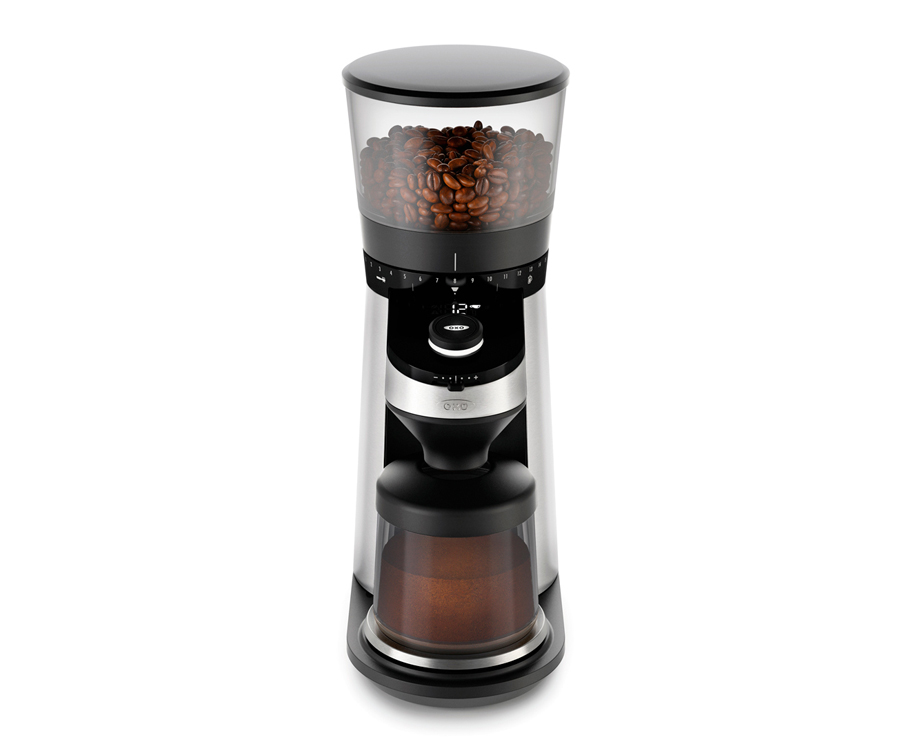 OXO On Conical Burr Coffee Grinder With Integrated Scale Airis Coffee