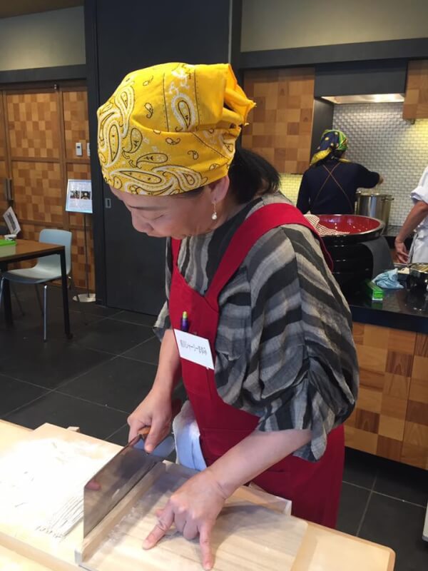Easy Soba noodles (100 buckwheat flour)with Tempura making class in