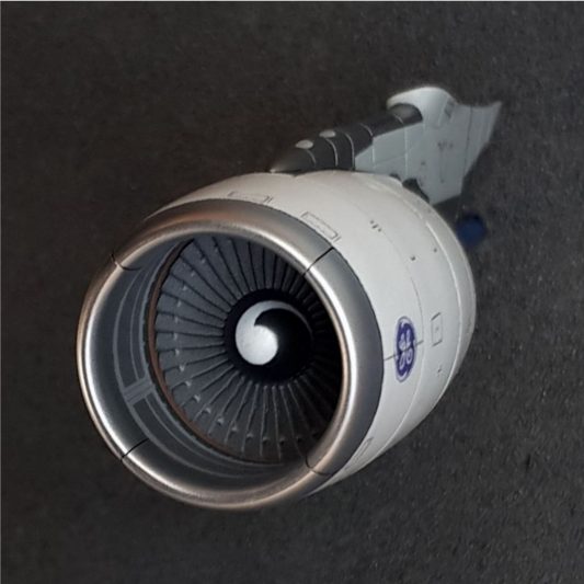 GE CF6-80C2 engines for Airbus A300 / A300 ST Beluga / A310 in 1/144