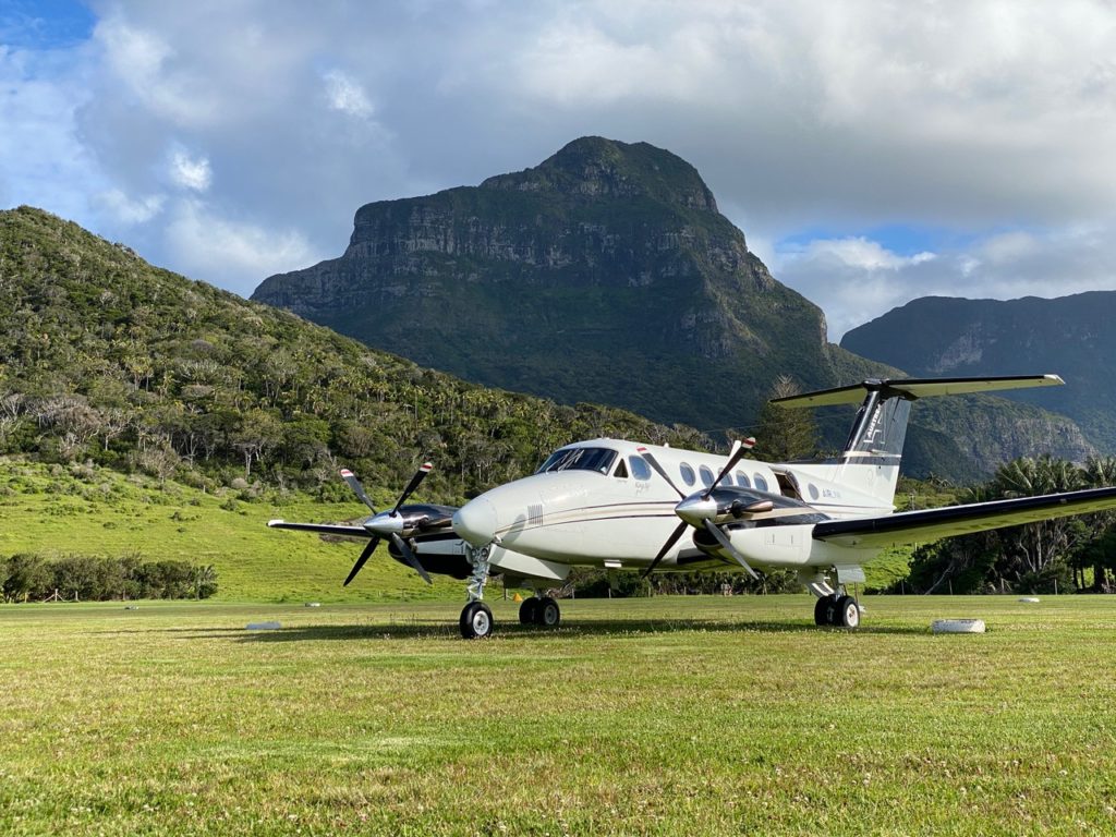 Charter Flights to Lord Howe Island Air Link