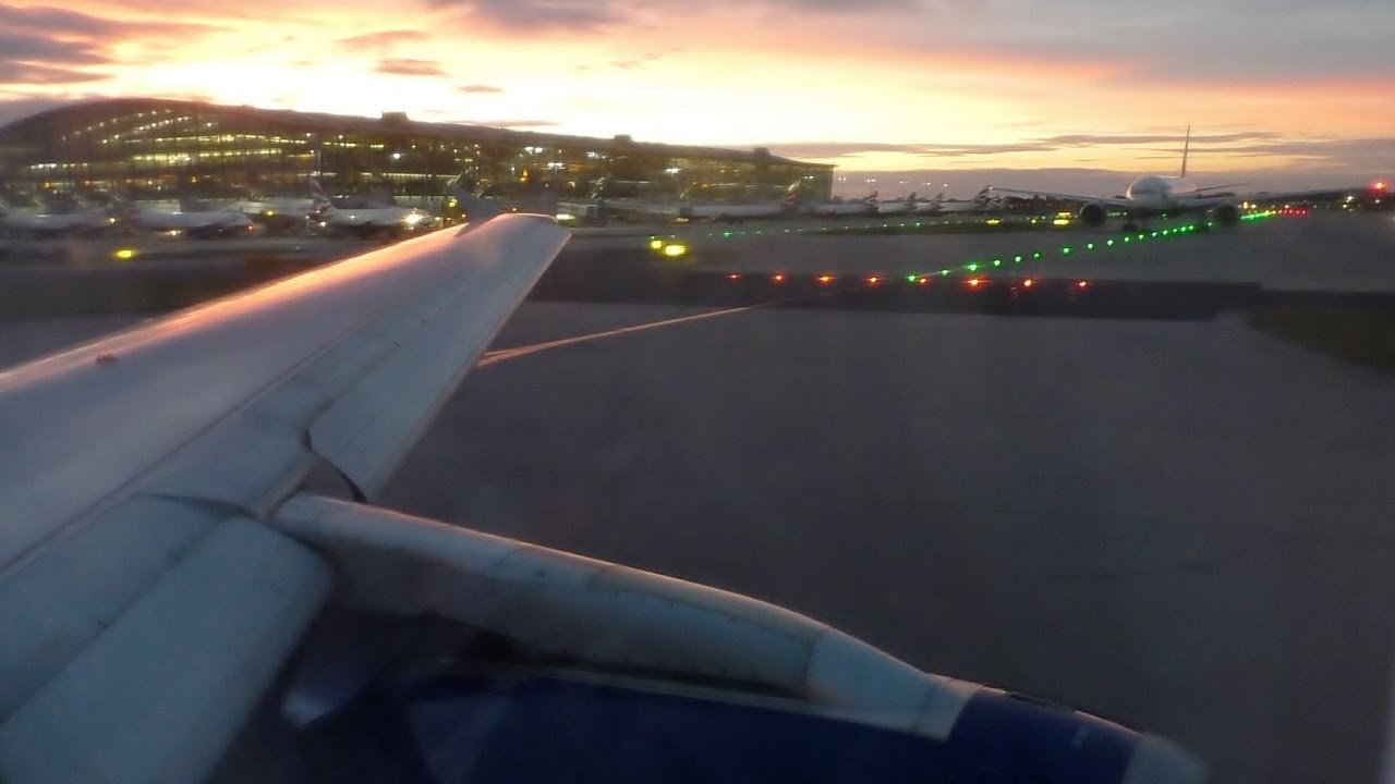 VIDEO British Airways A320 London Heathrow to Glasgow (full flight)