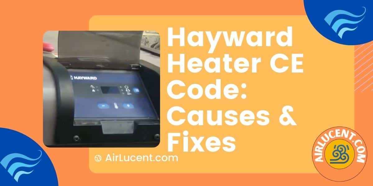 Hayward Heater CE Code (Causes & Fixes) Airlucent