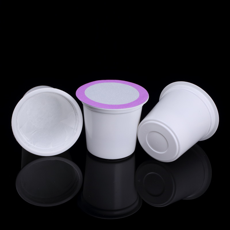 aluminum foil heat seal lid for refilling /sealing KCUP capsules/pod