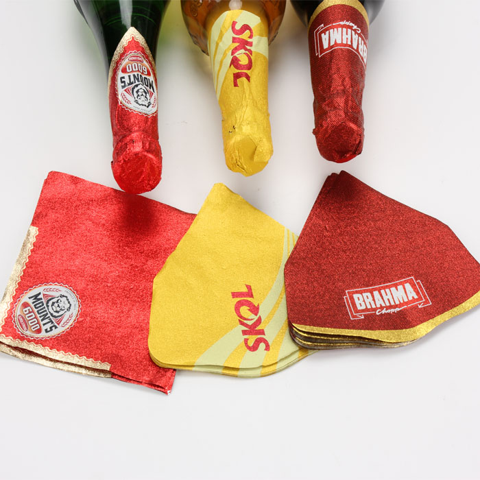 Printing adhesive beer labels glass bottle paper stickers