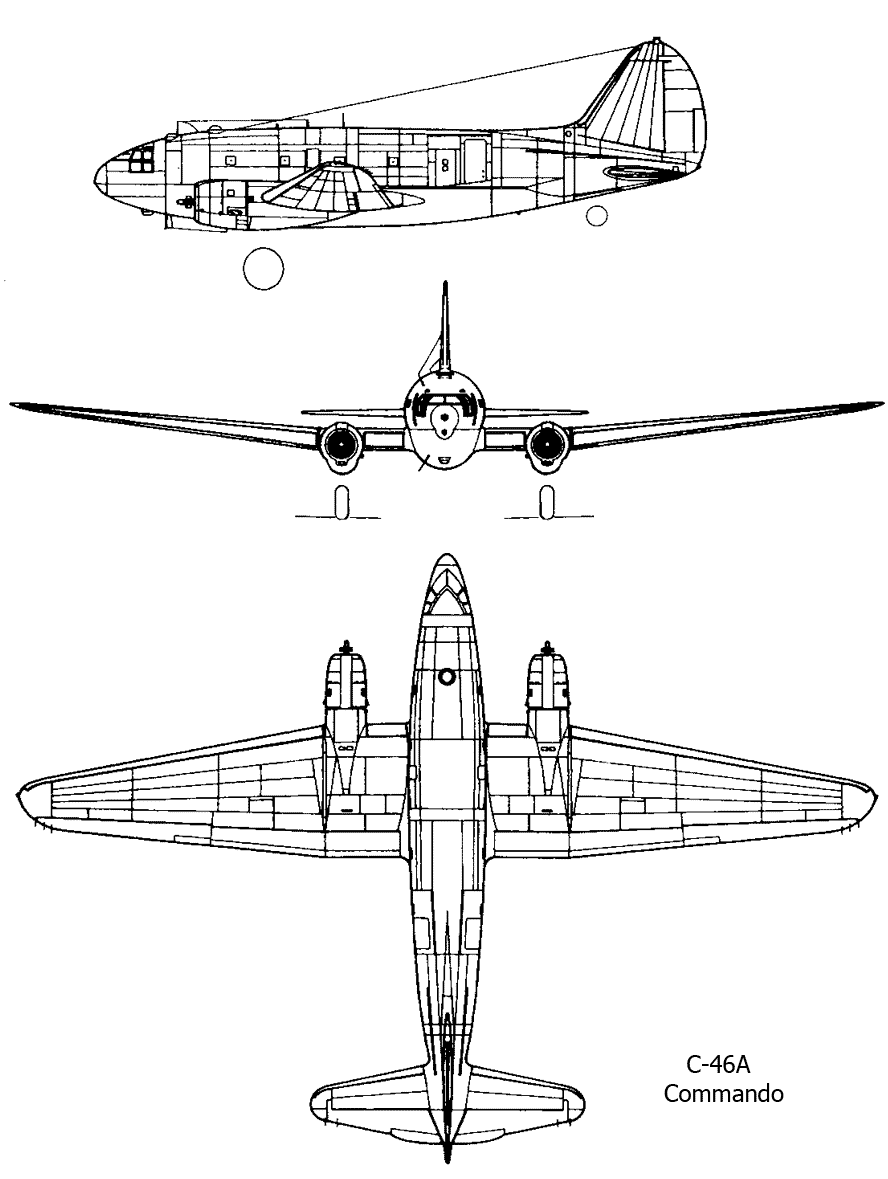 C46 Commando, CurtissWright