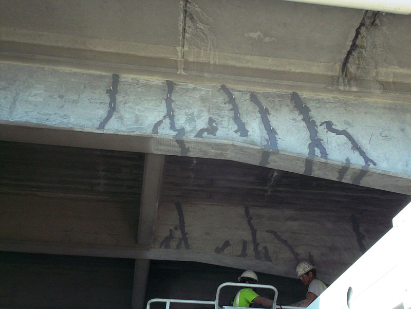 Epoxy Injection Carbon Fiber Wrap Airplacement Cement