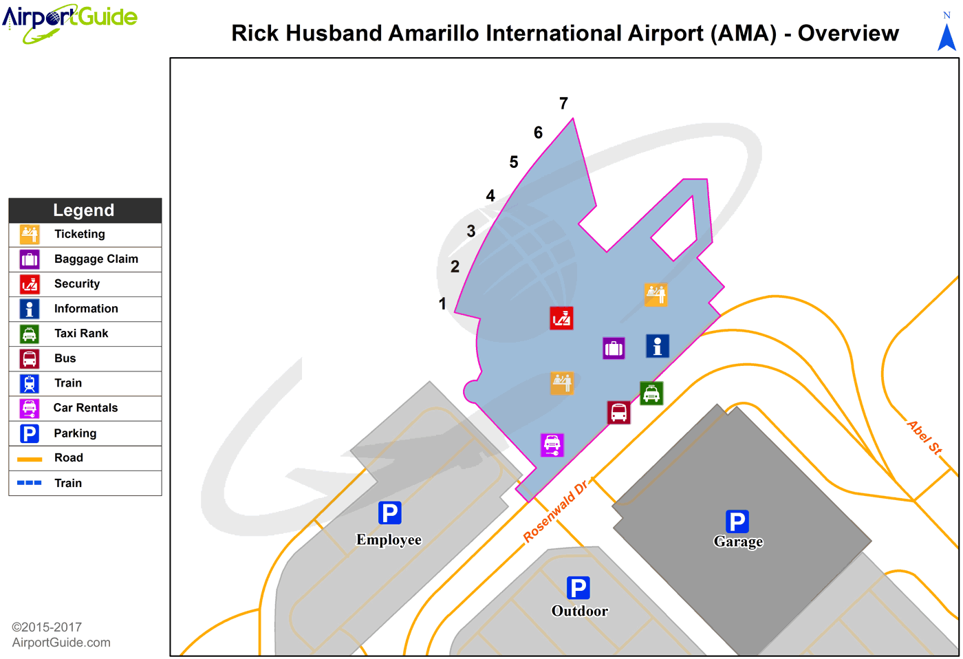 Rick Husband Amarillo International Airport KAMA AMA Airport Guide