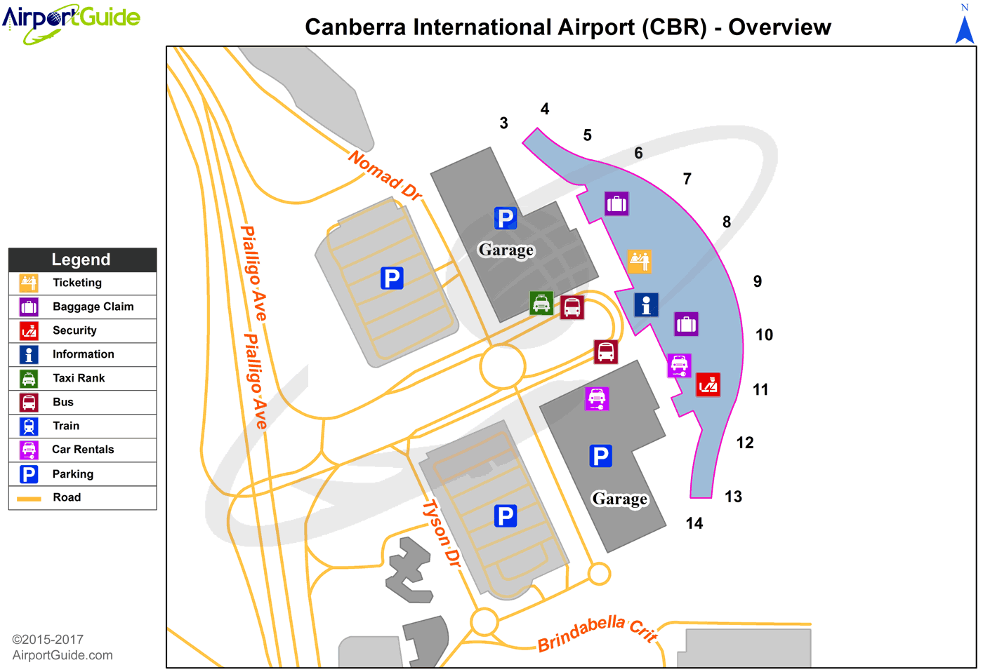 Canberra International Airport YSCB CBR Airport Guide