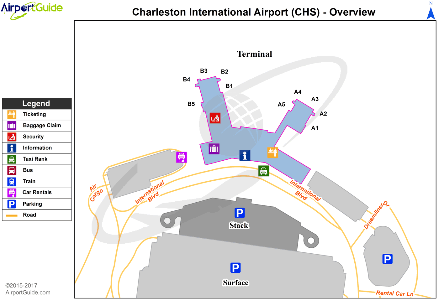 Charleston AFB/International Airport KCHS CHS Airport Guide