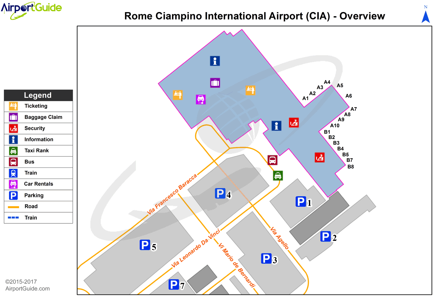 Ciampino Airport LIRA CIA Airport Guide