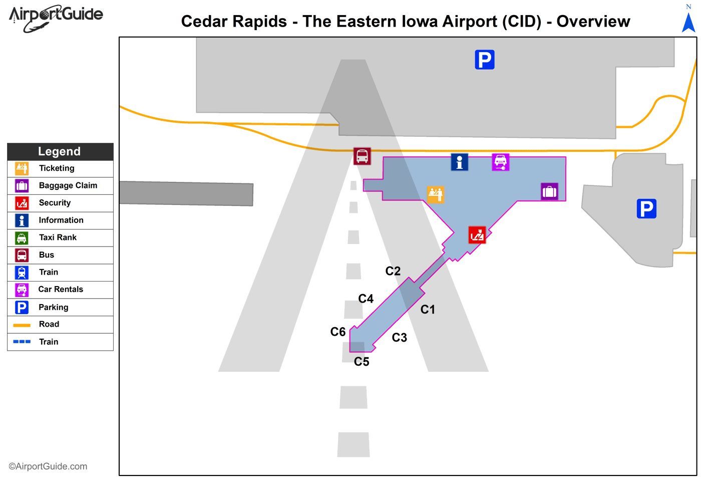 The Eastern Iowa Airport KCID CID Airport Guide
