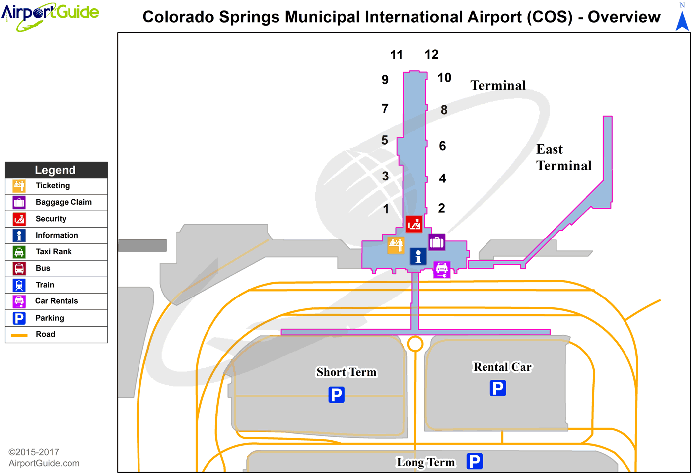 City Of Colorado Springs Municipal Airport KCOS COS Airport Guide