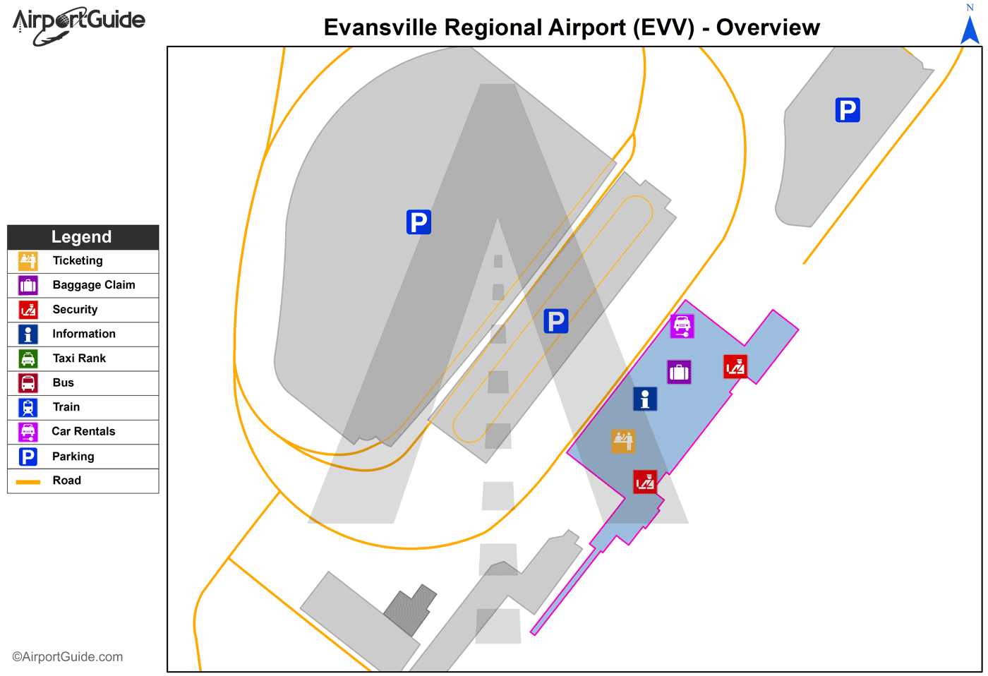 Evansville Regional Airport KEVV EVV Airport Guide