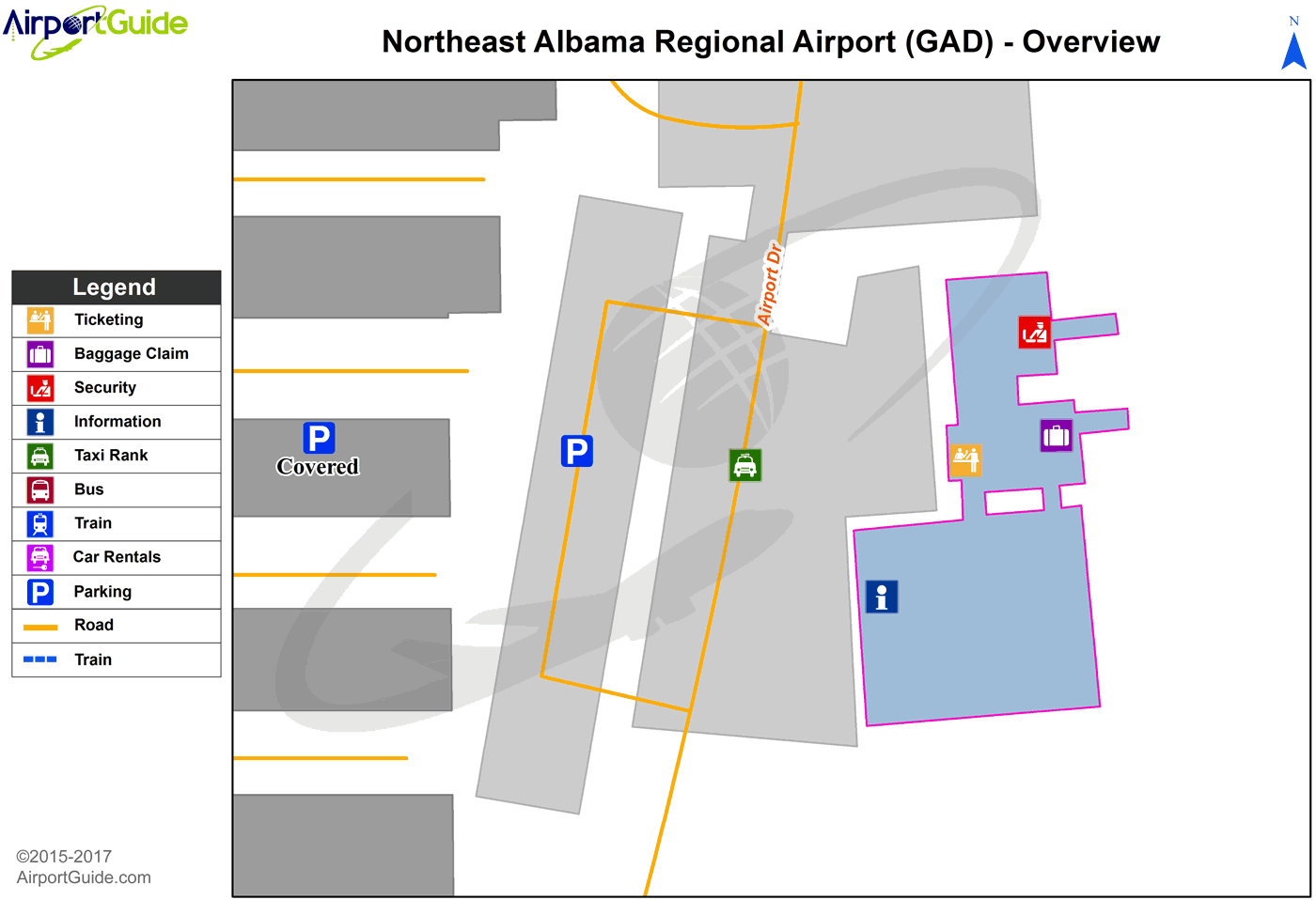 Northeast Alabama Regional Airport KGAD GAD Airport Guide